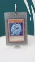 Load and play video in Gallery viewer, Blue Eyes White Dragon OG Namma Card Pendant (Silver Pendant)