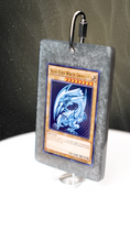 Load image into Gallery viewer, Blue Eyes White Dragon OG Namma Card Pendant (Silver Pendant)