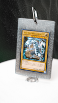 Load image into Gallery viewer, Blue Eyes White Dragon (Ultimate Rare) Namma Card Pendant (Silver Pendant)
