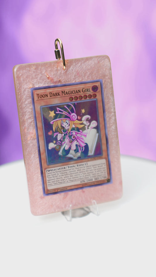 Toon Dark Magician Girl Namma Card Pendant (Gold Pendant)