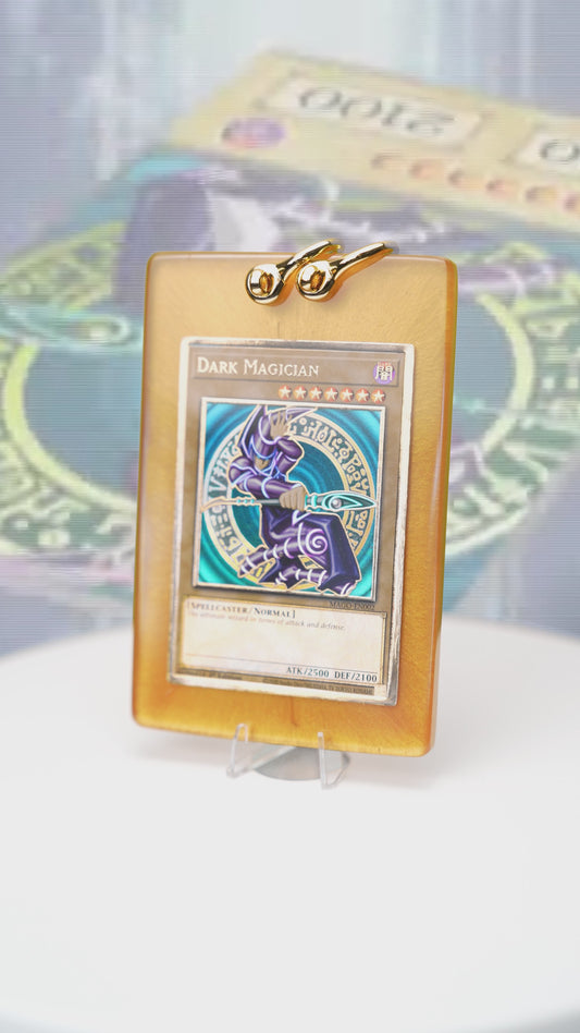 Dark Magician Maximum Gold Namma Card Pendant (Double Hook)