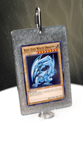 Load image into Gallery viewer, Blue Eyes White Dragon OG Namma Card Pendant (Silver Pendant)
